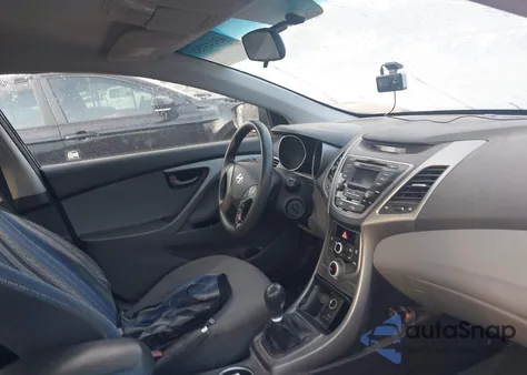 2014 Hyundai Elantra Se/Sport/Limited из США, поврежденный, VIN 5NPDH4AE8EH464546